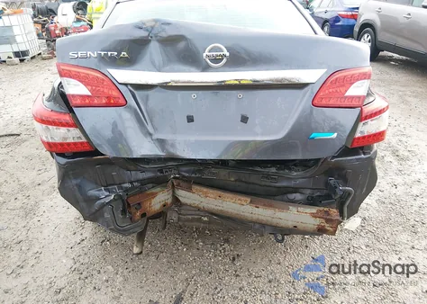 2014 Nissan Sentra S z USA, uszkodzony, nr VIN 3N1AB7AP8EL694212